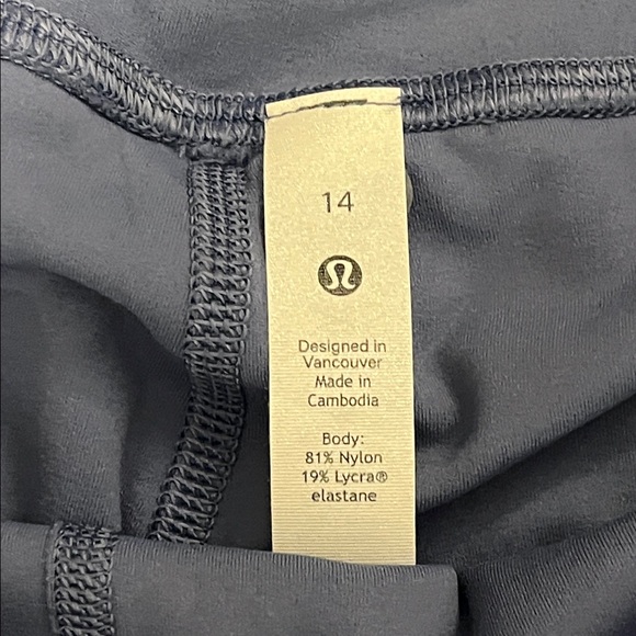 NWT Lululemon Align HR 28” Misty Blue High-Waisted Leggings LL48 - Picture 3 of 5